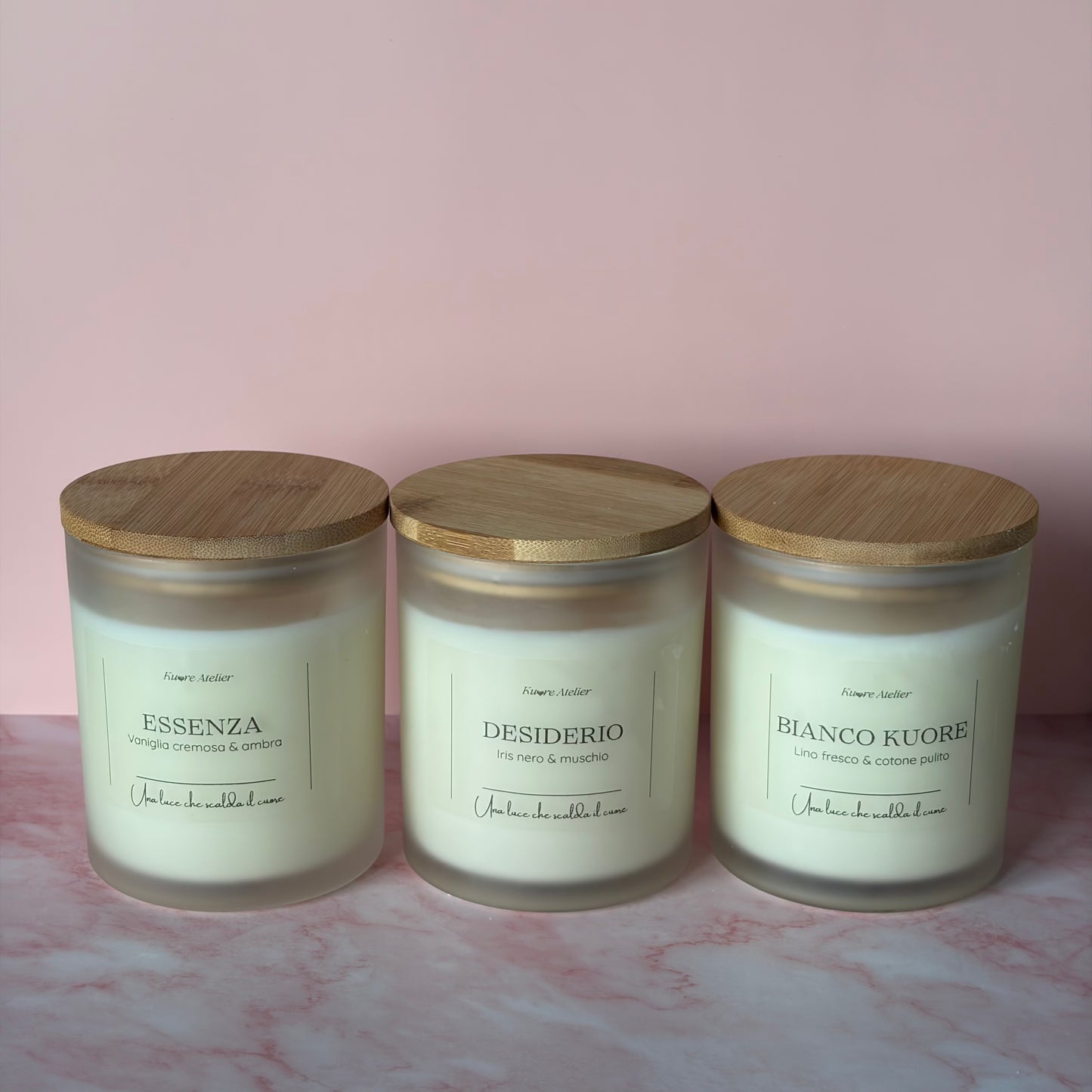 Tris Kuore – Linea Classica | Set 3 Candele Profumate