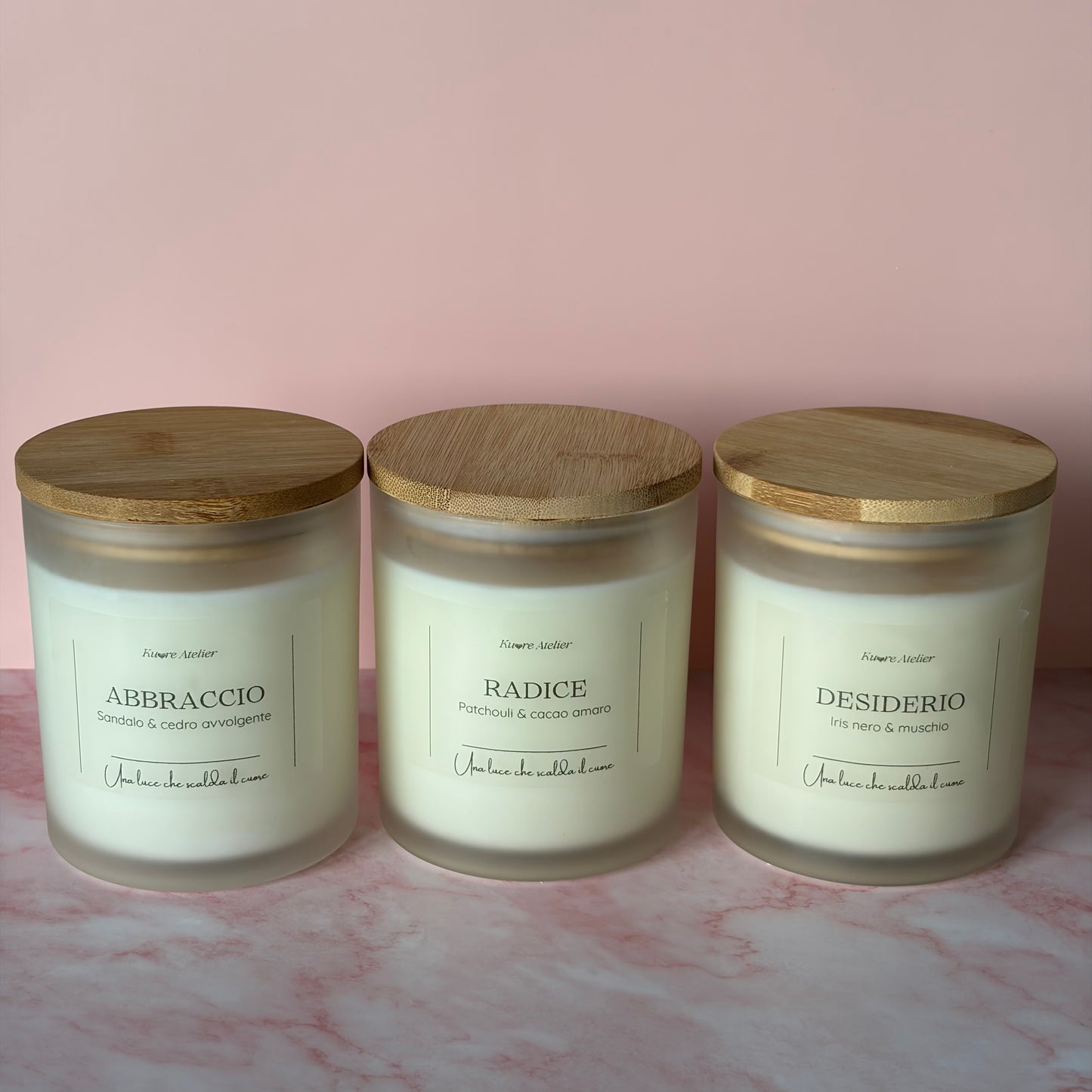 Tris Kuore – Linea Classica | Set 3 Candele Profumate