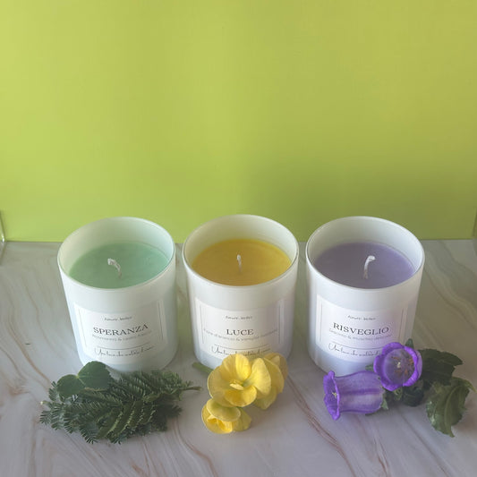 Trilogia di Primavera – Set 3 Candele Stagionali